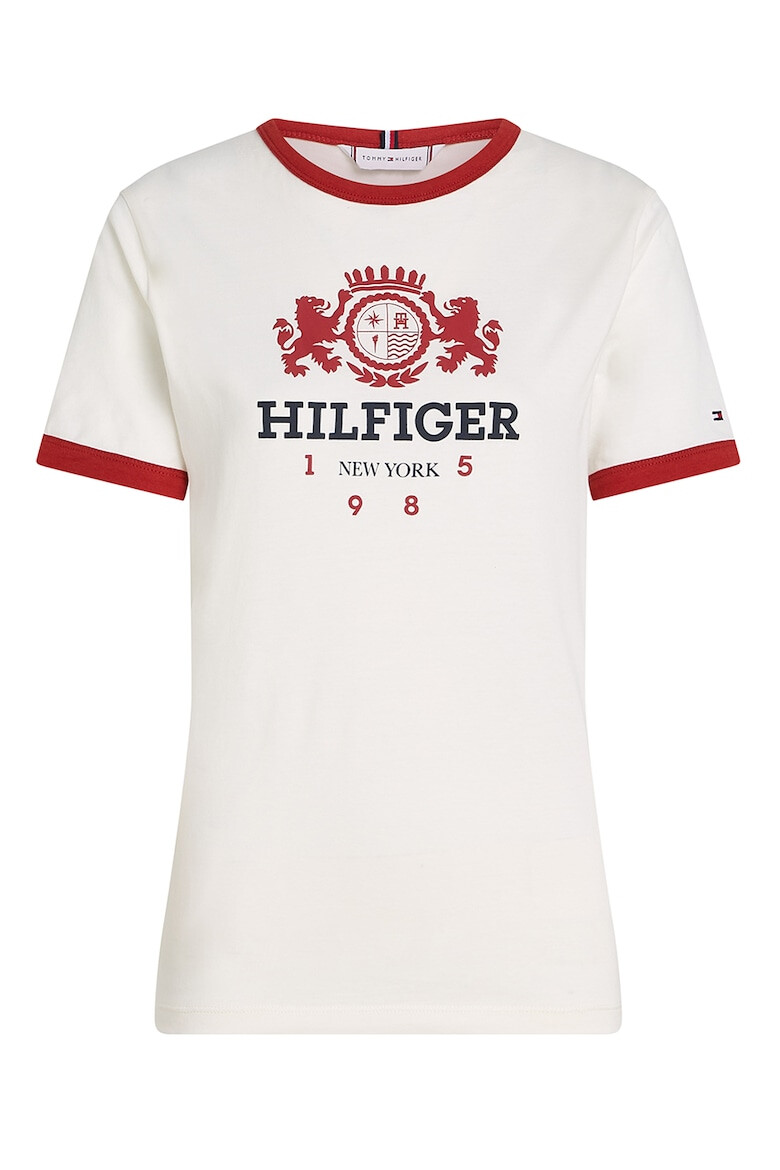 Tommy Hilfiger Tricou din bumbac cu imprimeu logo - Pled.ro