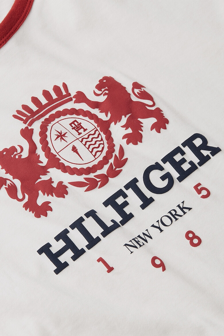 Tommy Hilfiger Tricou din bumbac cu imprimeu logo - Pled.ro