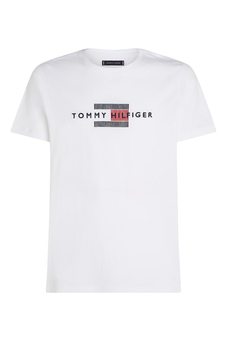 Tommy Hilfiger Tricou din bumbac cu logo frontal - Pled.ro