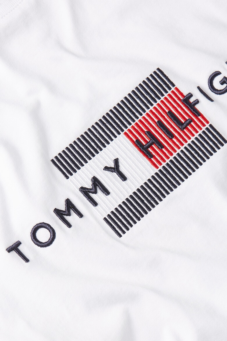 Tommy Hilfiger Tricou din bumbac cu logo frontal - Pled.ro