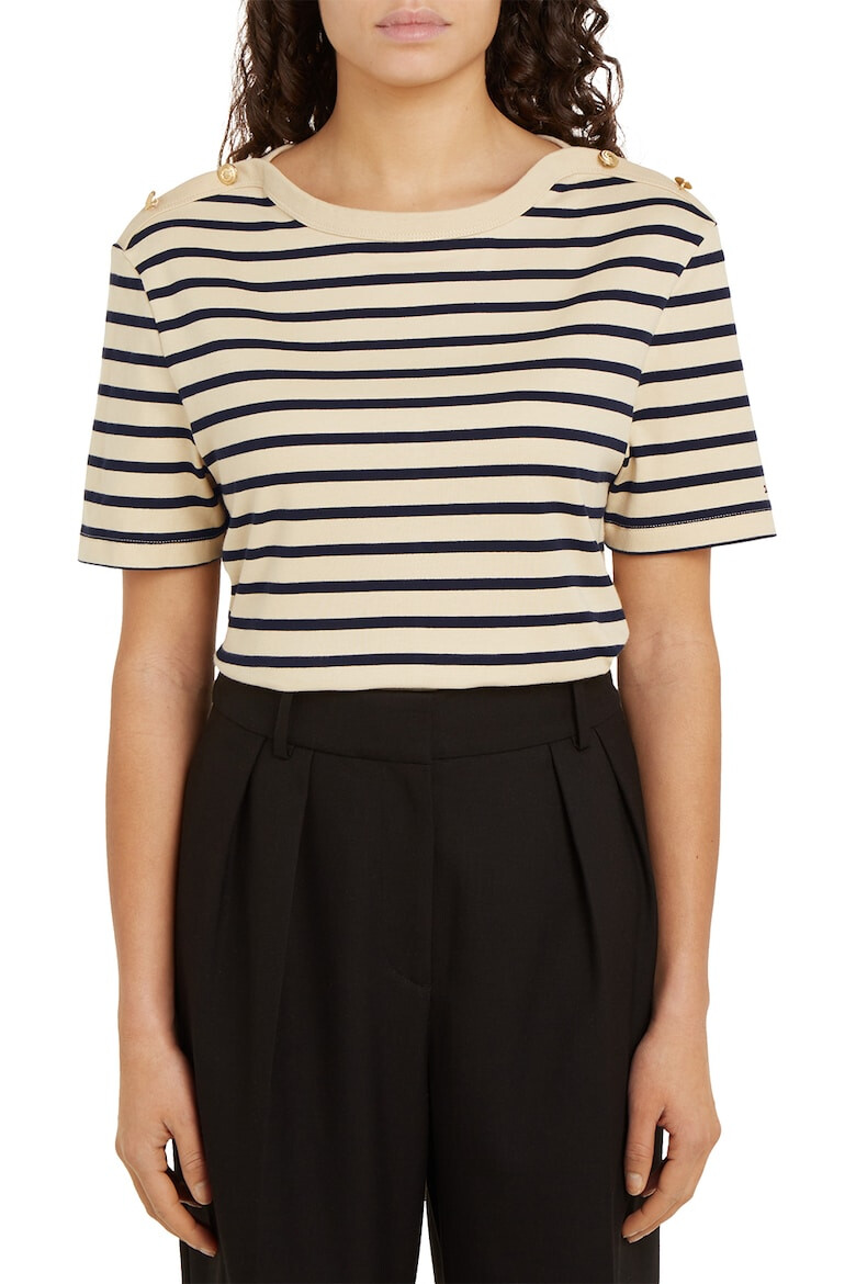 Tommy Hilfiger Tricou din bumbac organic - Pled.ro