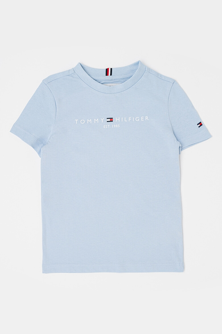 Tommy Hilfiger - Tricou din bumbac organic cu imprimeu logo - Pled.ro