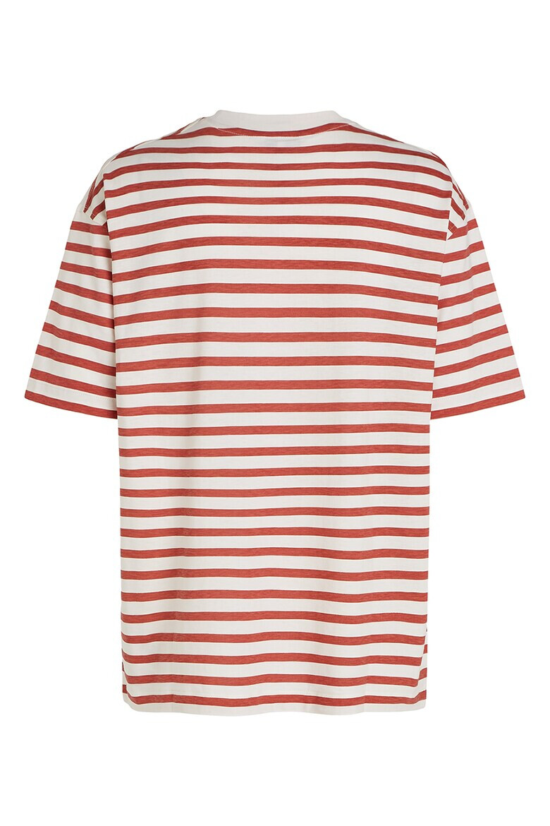 Tommy Hilfiger Tricou lejer cu model in dungi - Pled.ro