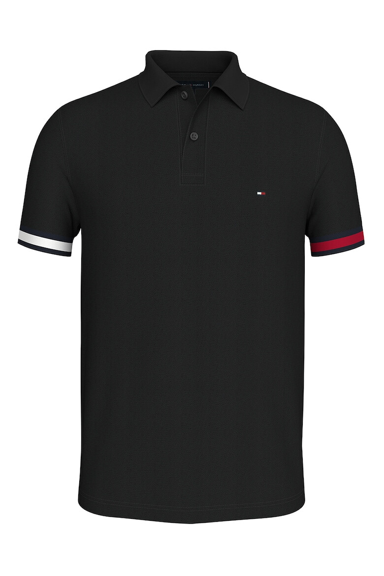 Tommy Hilfiger Tricou polo slim fit din amestec de bumbac organic - Pled.ro