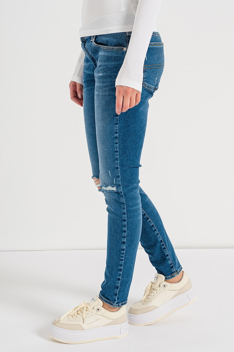 Tommy Jeans Blugi skinny cu aspect decolorat - Pled.ro