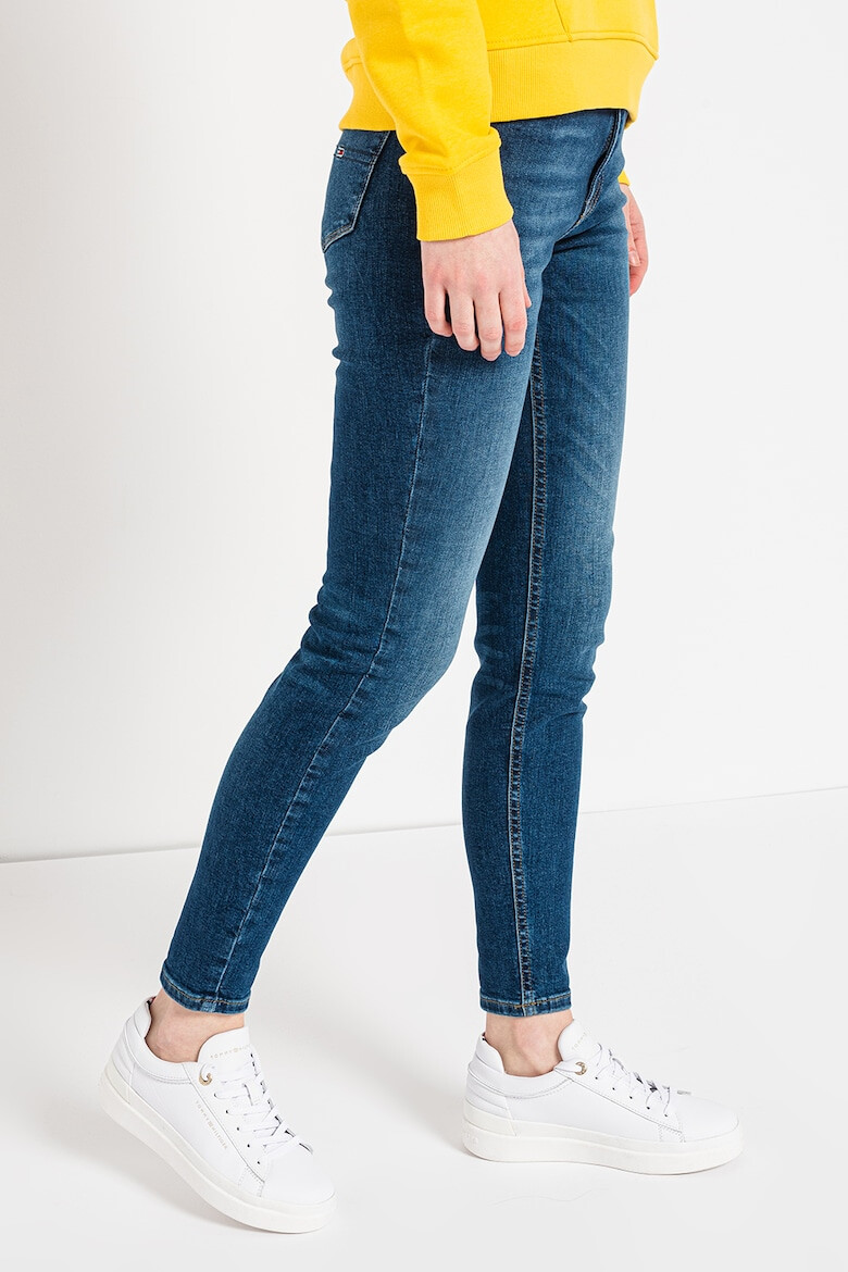 Tommy Jeans Blugi skinny cu aspect decolorat Nora - Pled.ro