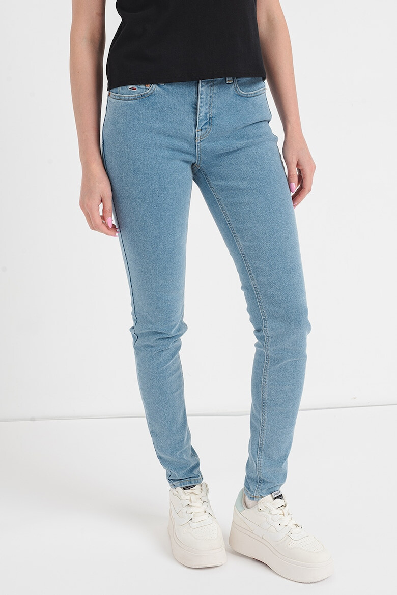 Tommy Jeans Blugi skinny cu aspect decolorat Nora - Pled.ro