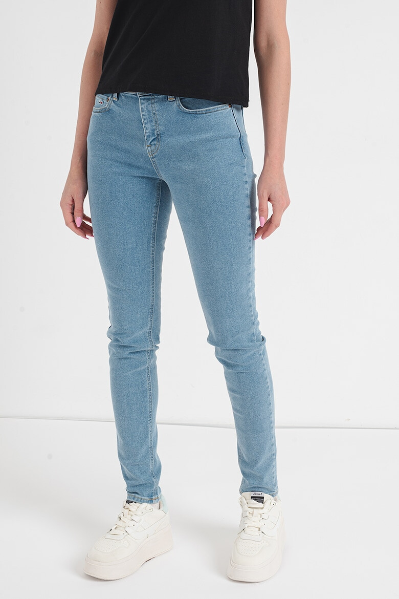 Tommy Jeans Blugi skinny cu aspect decolorat Nora - Pled.ro