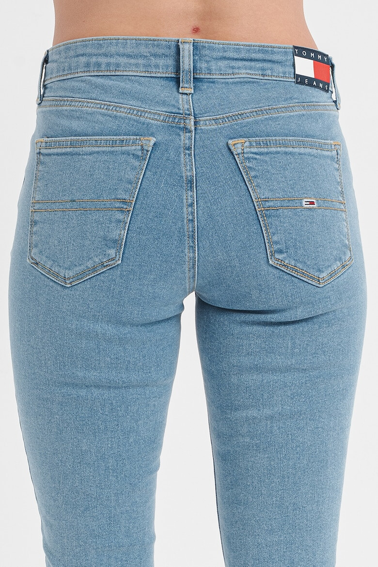 Tommy Jeans Blugi skinny cu aspect decolorat Nora - Pled.ro