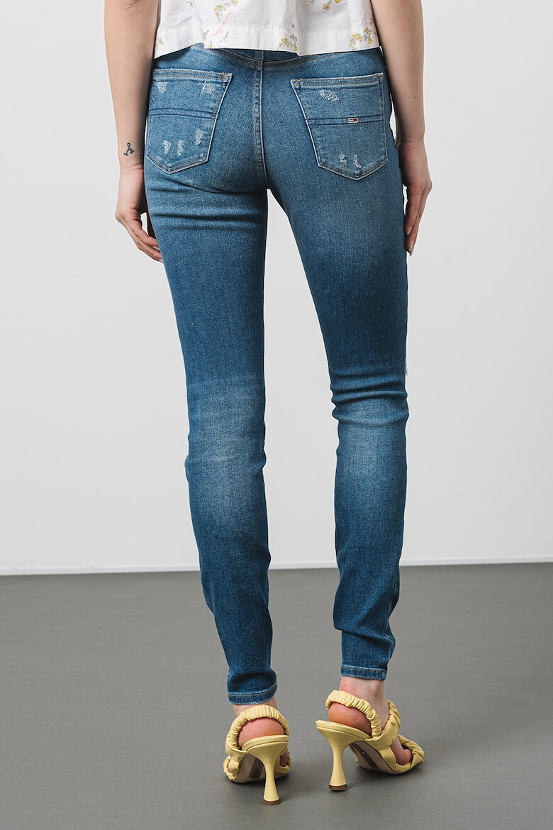 Tommy Jeans Blugi skinny cu aspect decolorat Nora - Pled.ro