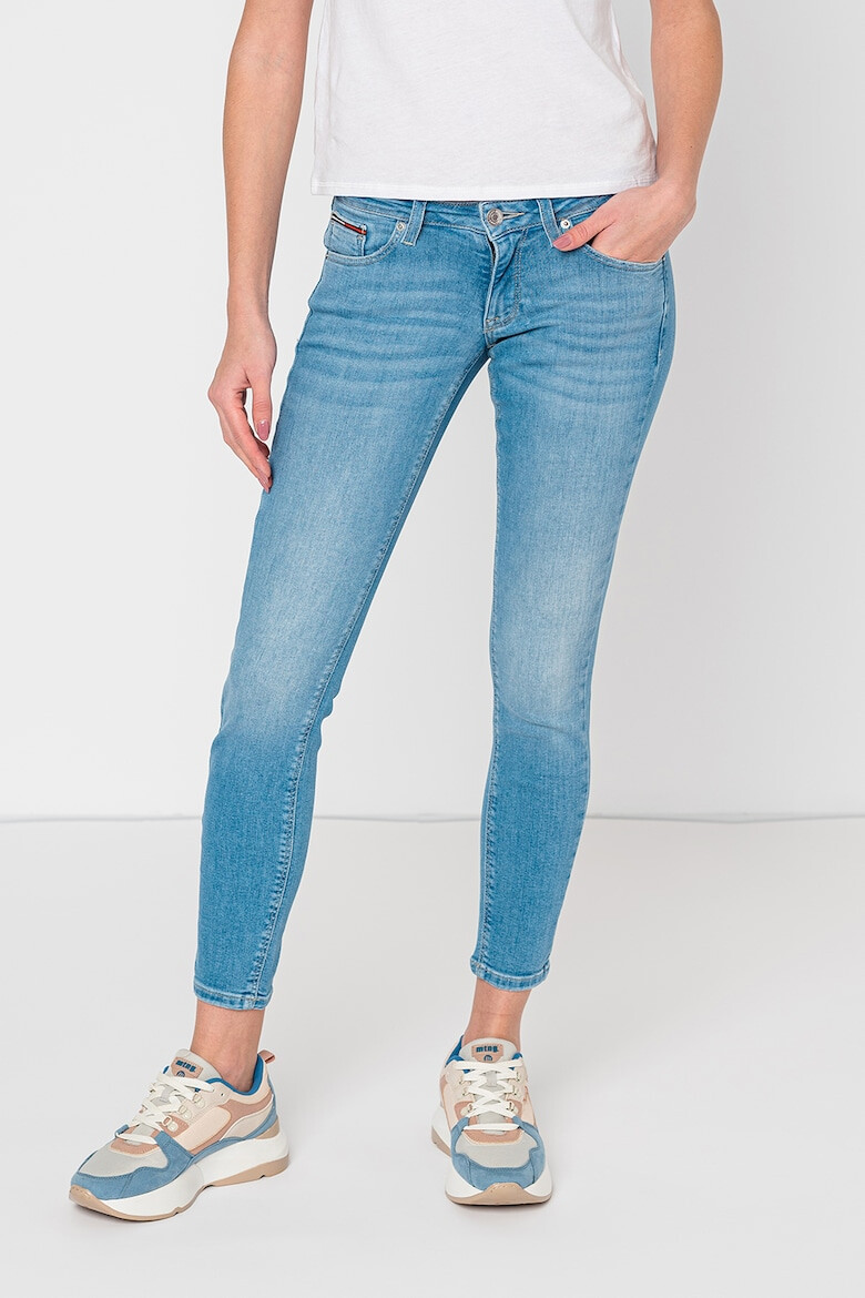 Tommy Jeans Blugi skinny cu aspect decolorat Scarlett - Pled.ro