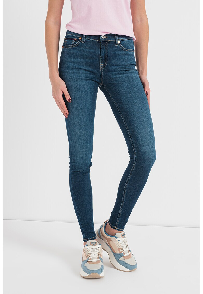 Tommy Jeans Blugi skinny cu talie medie Mora - Pled.ro