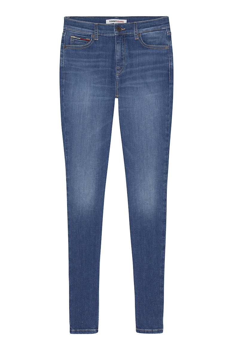 Tommy Jeans Blugi skinny cu talie medie Nora - Pled.ro