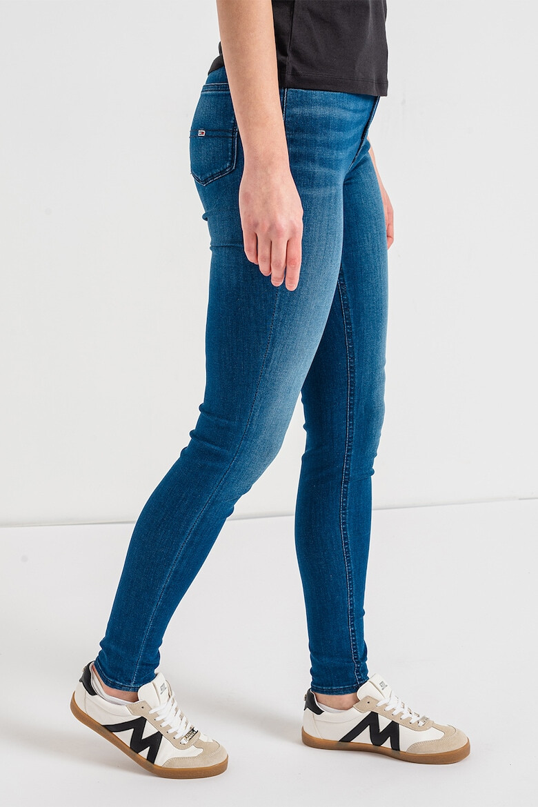 Tommy Jeans Blugi skinny cu talie medie Nora - Pled.ro