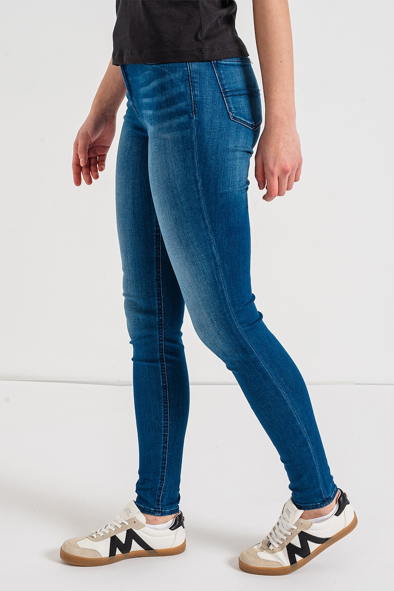 Tommy Jeans Blugi skinny cu talie medie Nora - Pled.ro