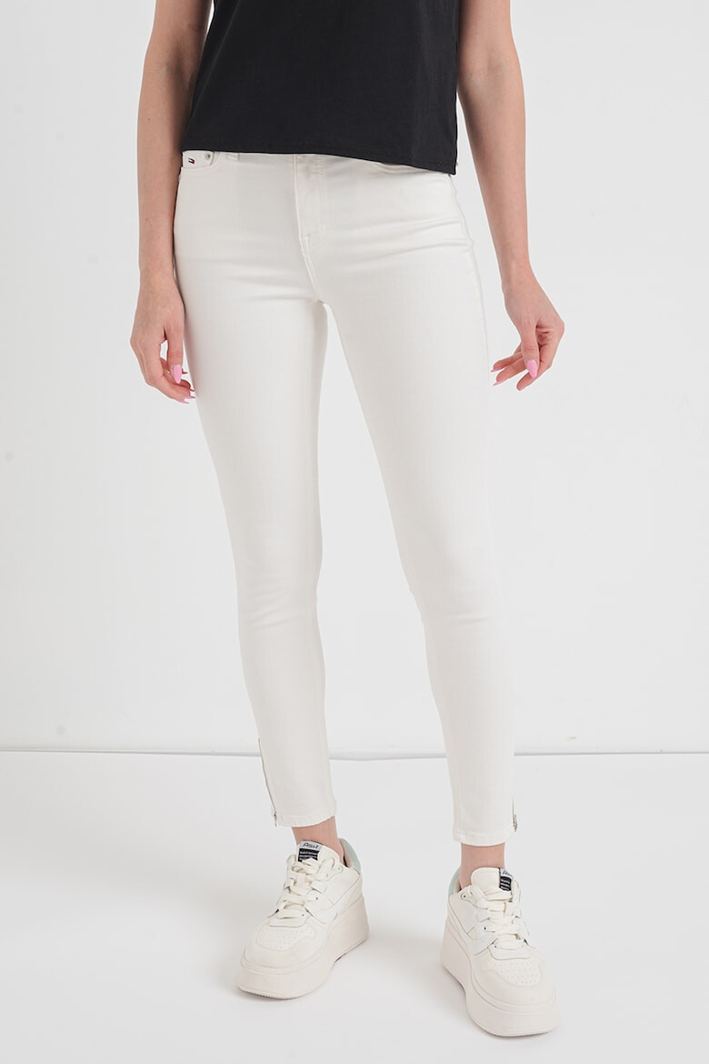 Tommy Jeans Blugi skinny cu talie medie Nora - Pled.ro