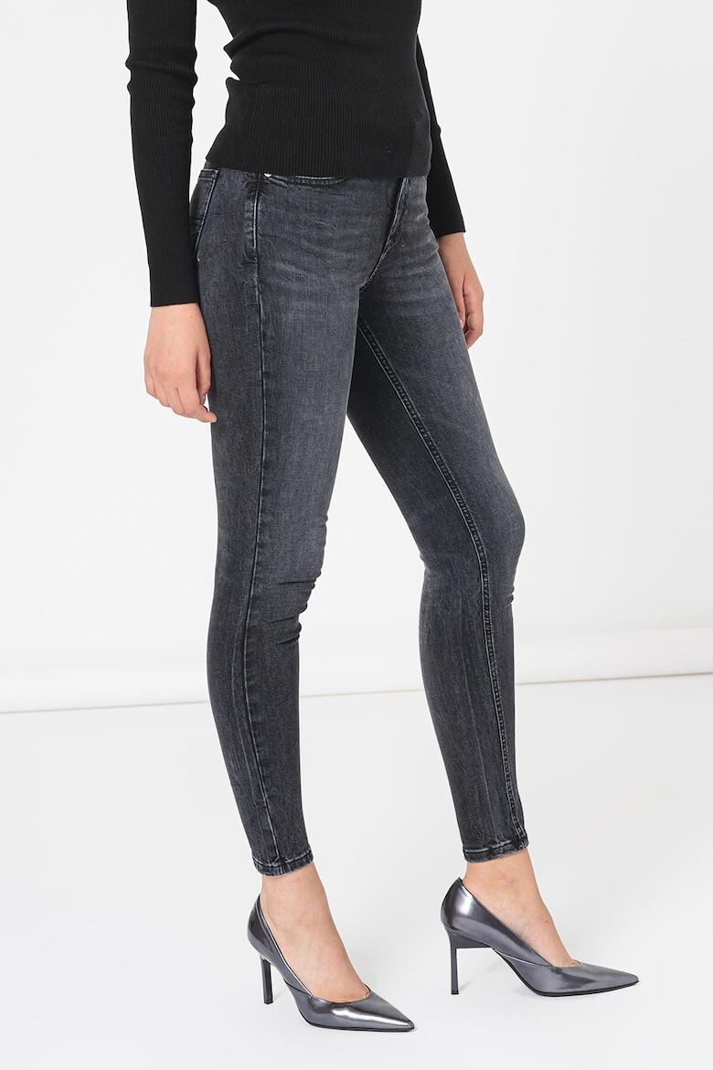 Tommy Jeans Blugi skinny cu talie medie Nora - Pled.ro