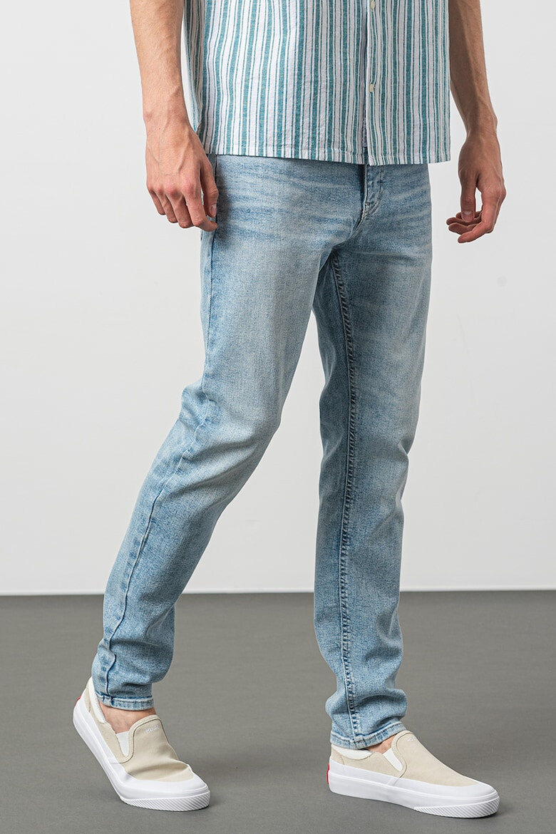 Tommy Jeans Blugi slim fit cu aspect decolorat Austin - Pled.ro