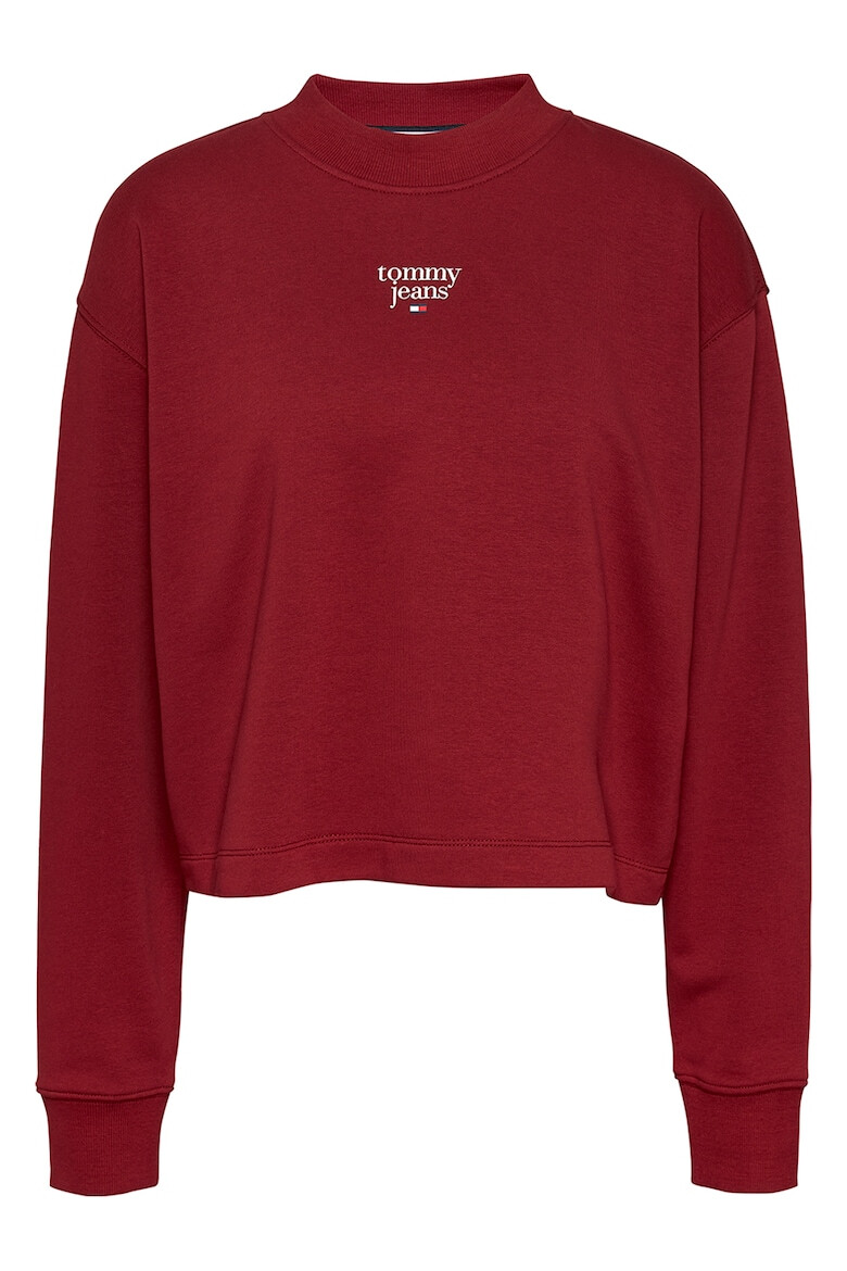 Tommy Jeans Bluza de trening din amestec de bumbac organic cu logo - Pled.ro