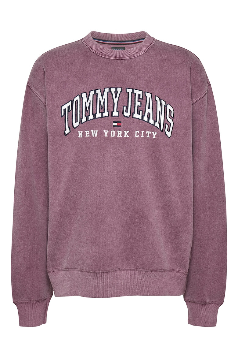 Tommy Jeans Bluza de trening lejera cu broderie logo Varsity - Pled.ro