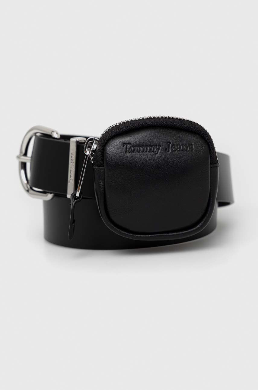 Tommy Jeans Curea de piele - Pled.ro