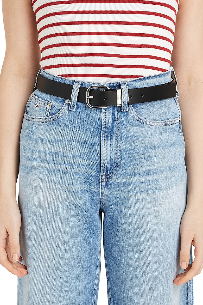 Tommy Jeans Curea de piele cu catarama patrata - Pled.ro