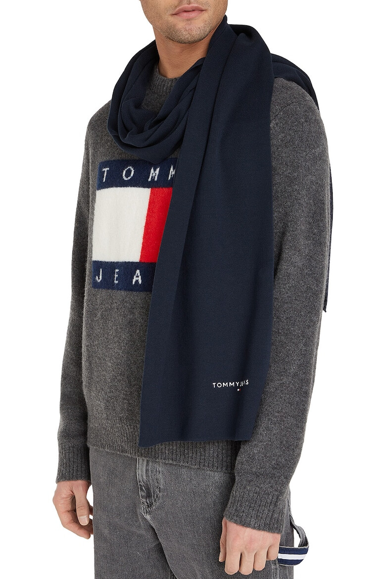 Tommy Jeans Fular din bumbac organic cu logo - Pled.ro