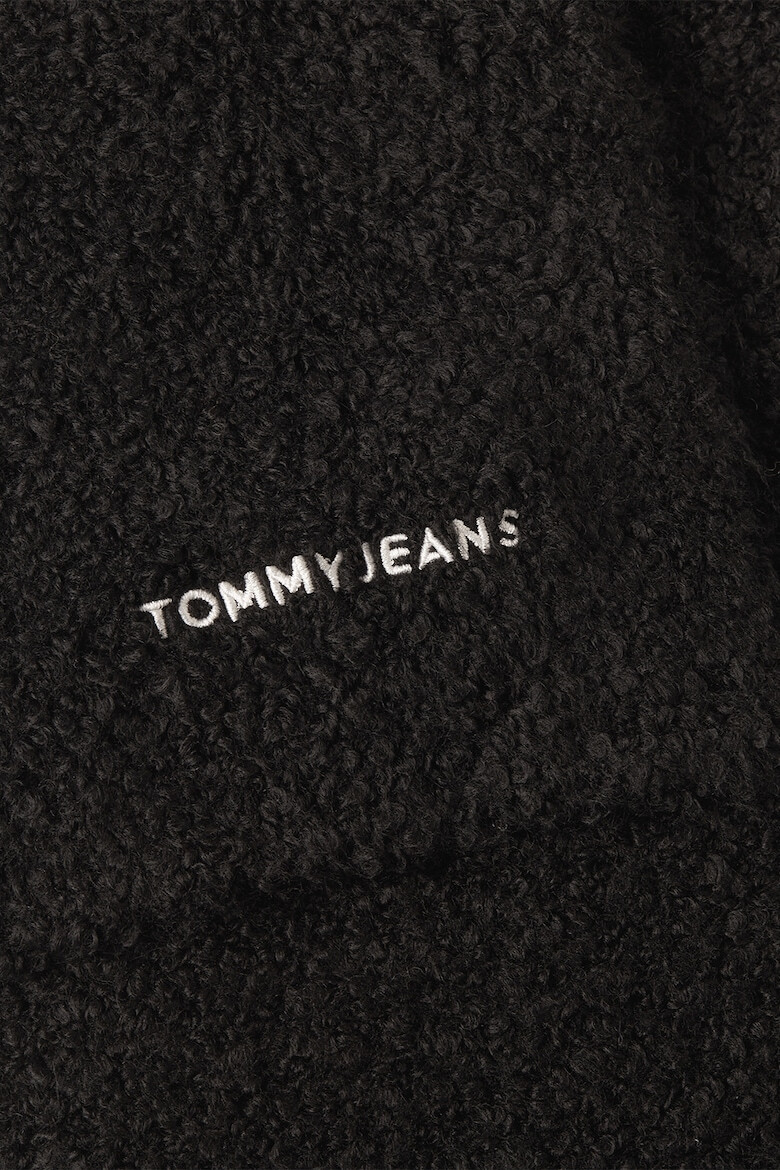 Tommy Jeans Fular din amestec de lana cu logo - Pled.ro