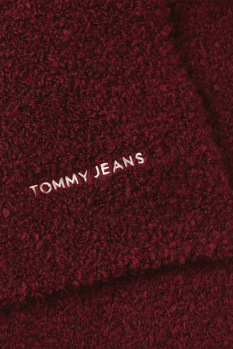 Tommy Jeans Fular din amestec de lana cu logo - Pled.ro