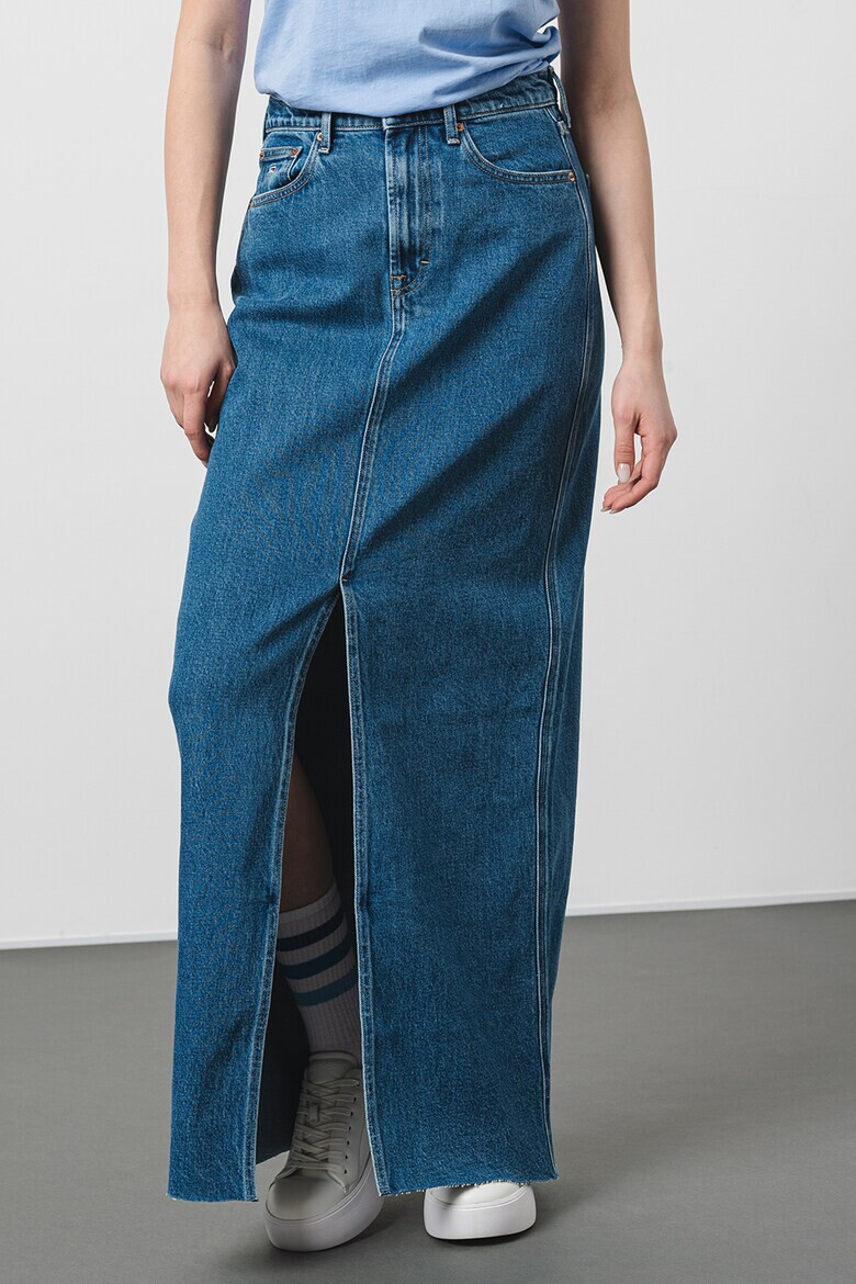 Tommy Jeans Fusta maxi de denim Claire - Pled.ro