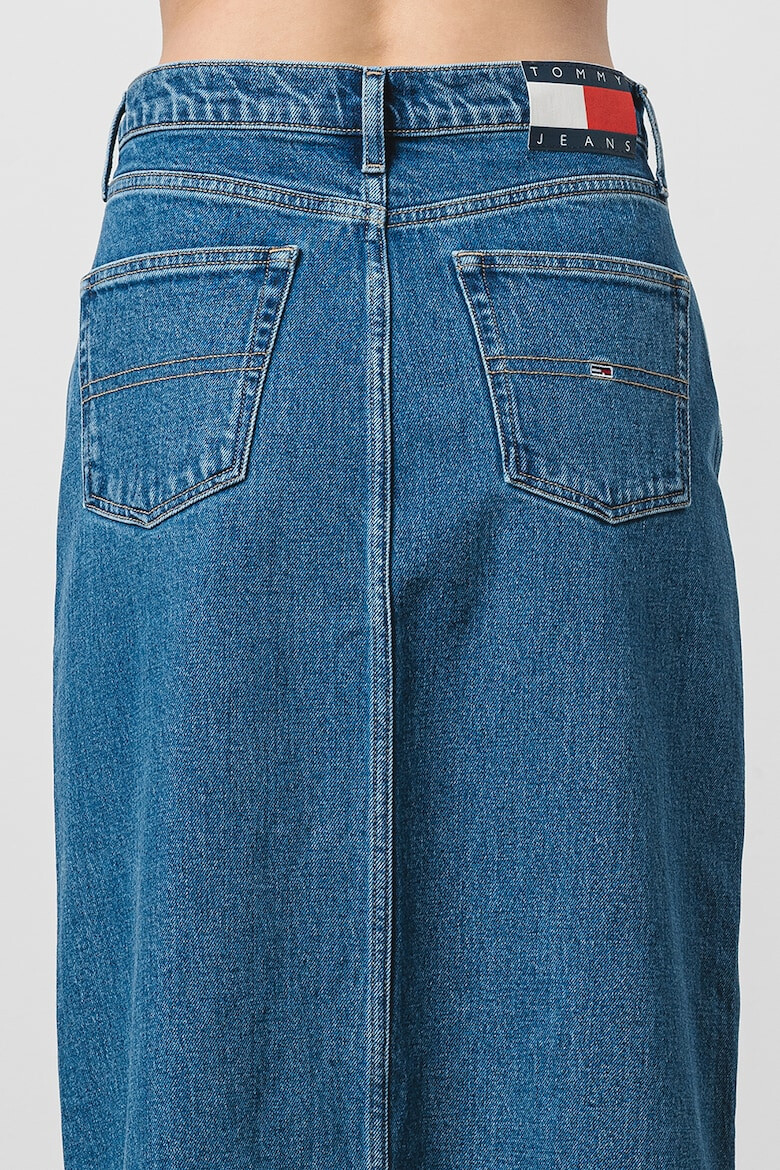 Tommy Jeans Fusta maxi de denim Claire - Pled.ro