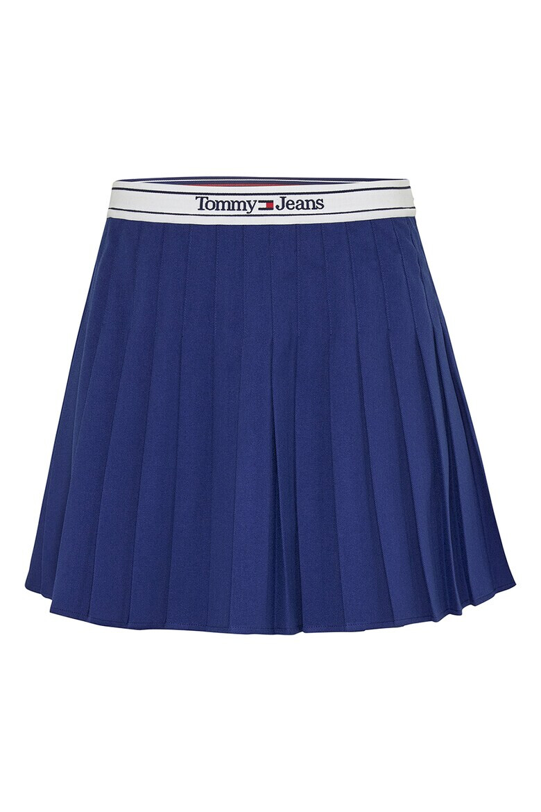 Tommy Jeans Fusta mini cu pliuri - Pled.ro