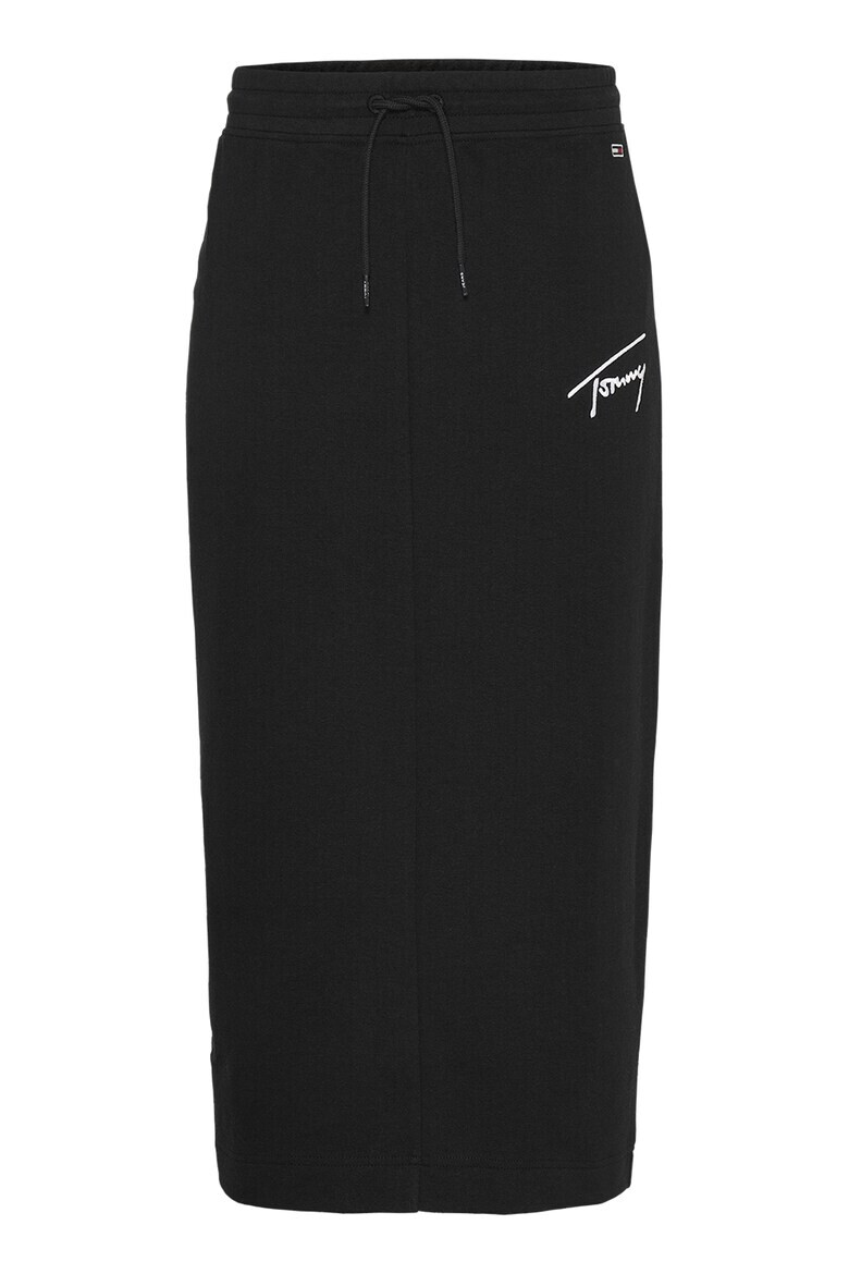 Tommy Jeans Fusta sport midi cu slit pe partea din spate - Pled.ro