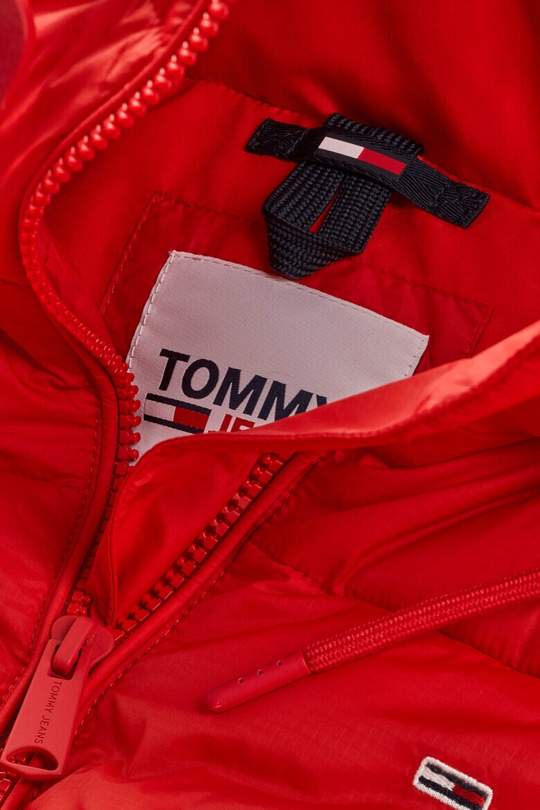 Tommy Jeans Geaca cu gluga si aspect matlasat - Pled.ro