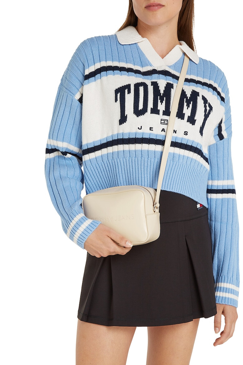 Tommy Jeans Geanta crossbody de piele ecologica - Pled.ro