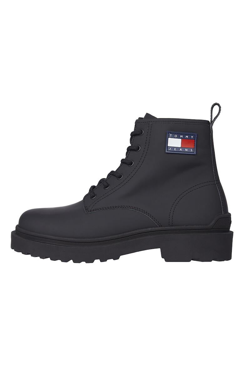 Tommy Jeans Ghete de piele cu siret - Pled.ro