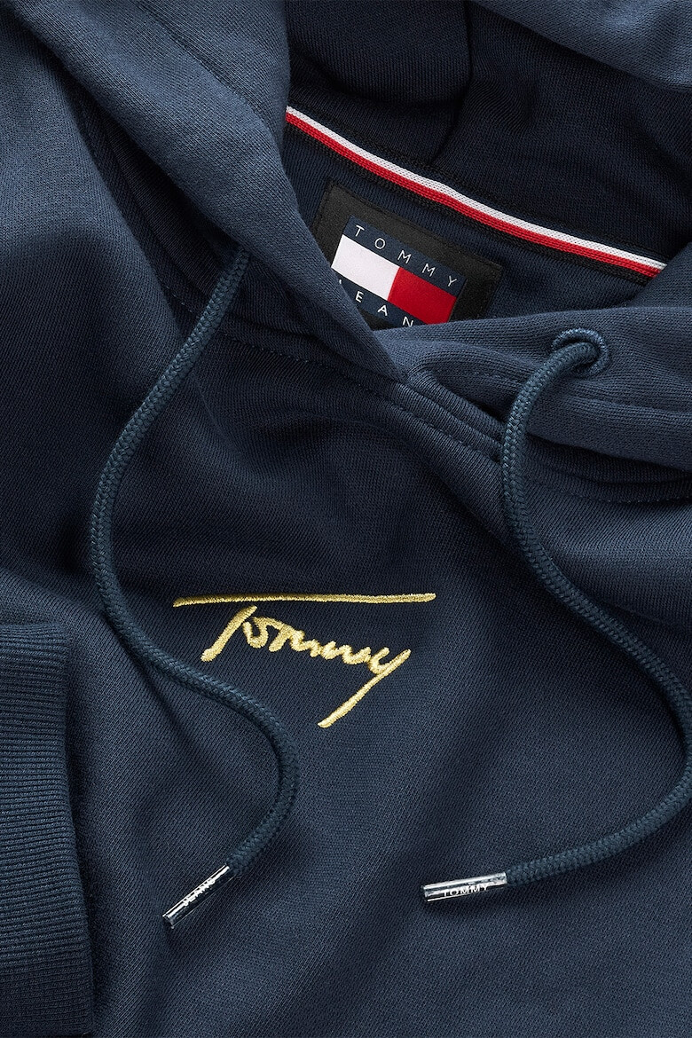 Tommy Jeans Hanorac din amestec de bumbac organic - Pled.ro