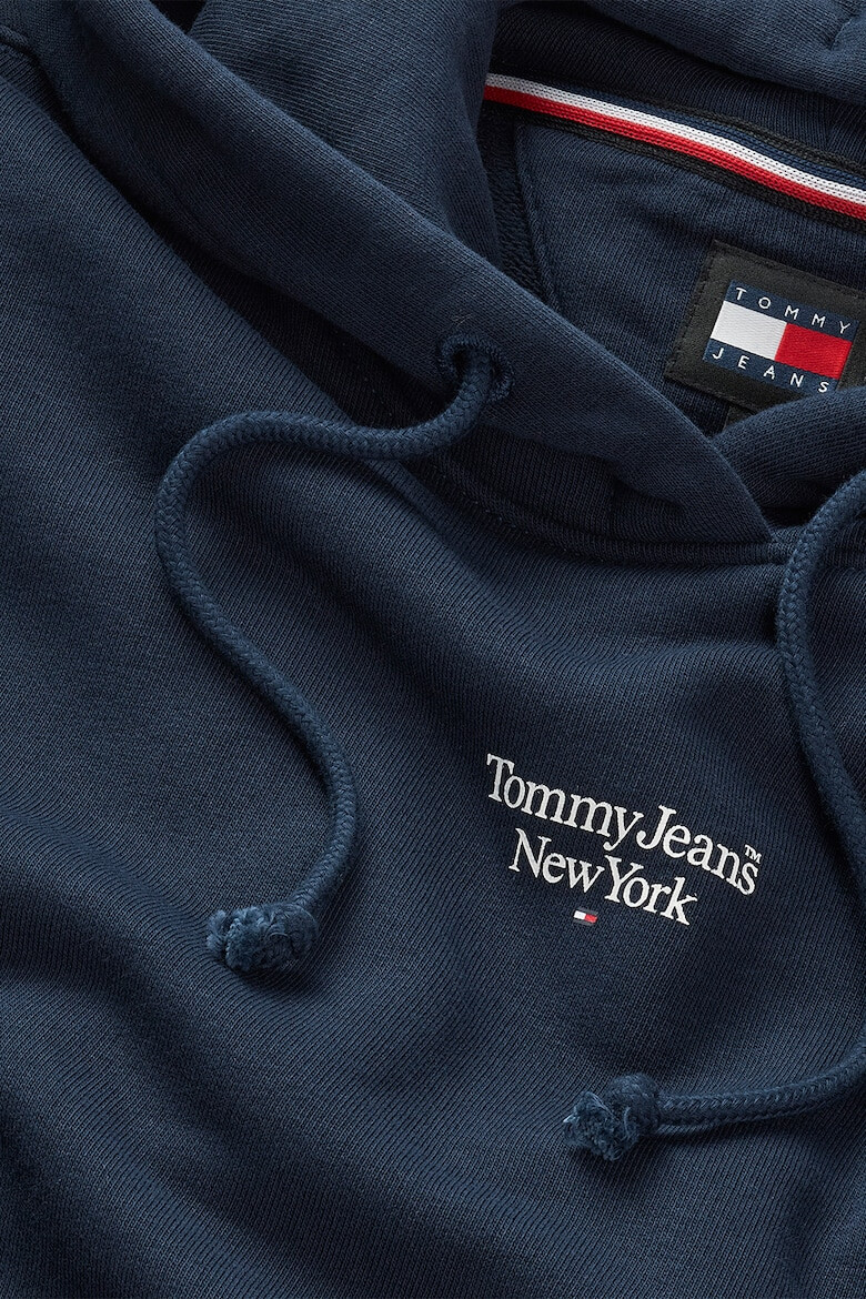 Tommy Jeans Hanorac din amestec de bumbac organic cu buzunar kangaroo - Pled.ro