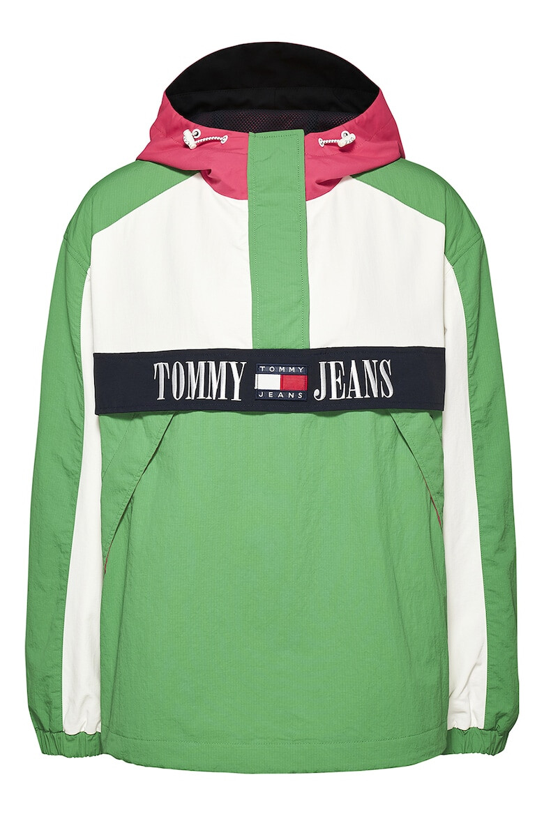 Tommy Jeans Jacheta cu gluga si logo brodat - Pled.ro