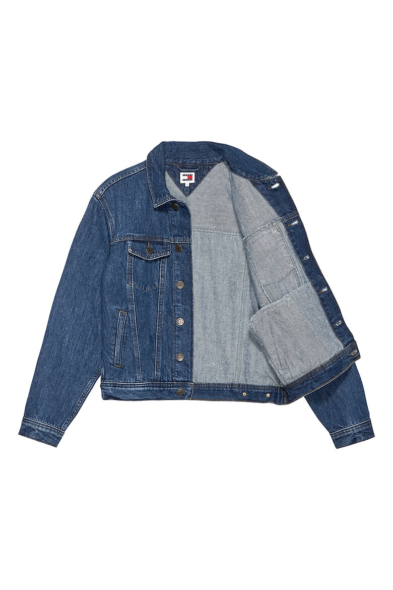 Tommy Jeans Jacheta de denim cu nasturi - Pled.ro