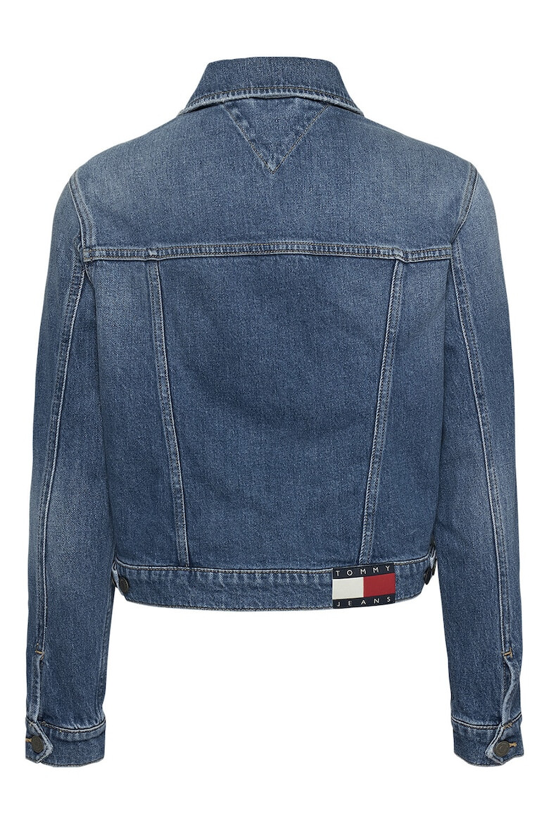 Tommy Jeans Jacheta din denim cu aspect decolorat - Pled.ro