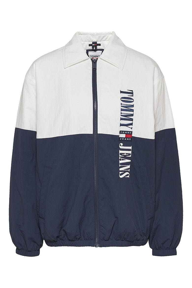 Tommy Jeans Jacheta relaxed fit cu logo supradimensionat - Pled.ro