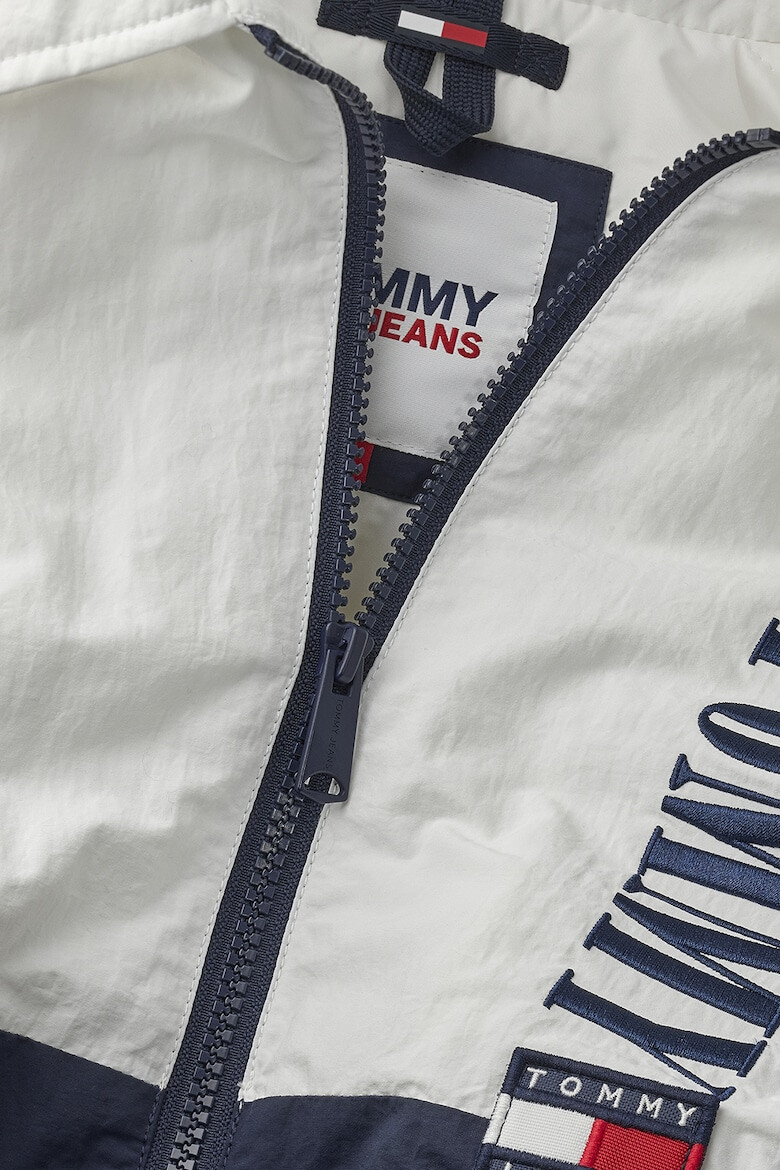 Tommy Jeans Jacheta relaxed fit cu logo supradimensionat - Pled.ro