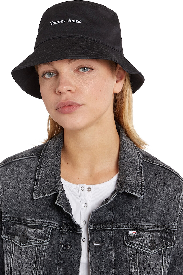 Tommy Jeans Palarie bucket de bumbac organic cu logo - Pled.ro