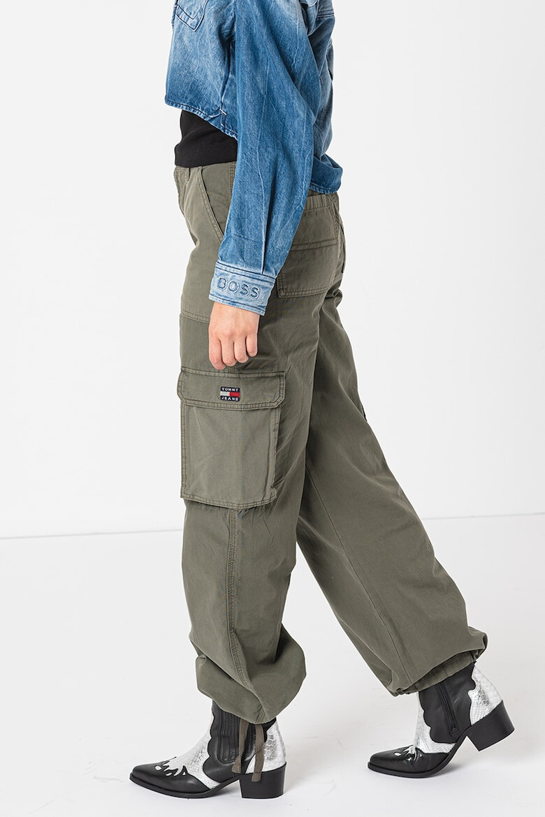 Tommy Jeans Pantaloni cargo cu terminati ajustabila Claire - Pled.ro