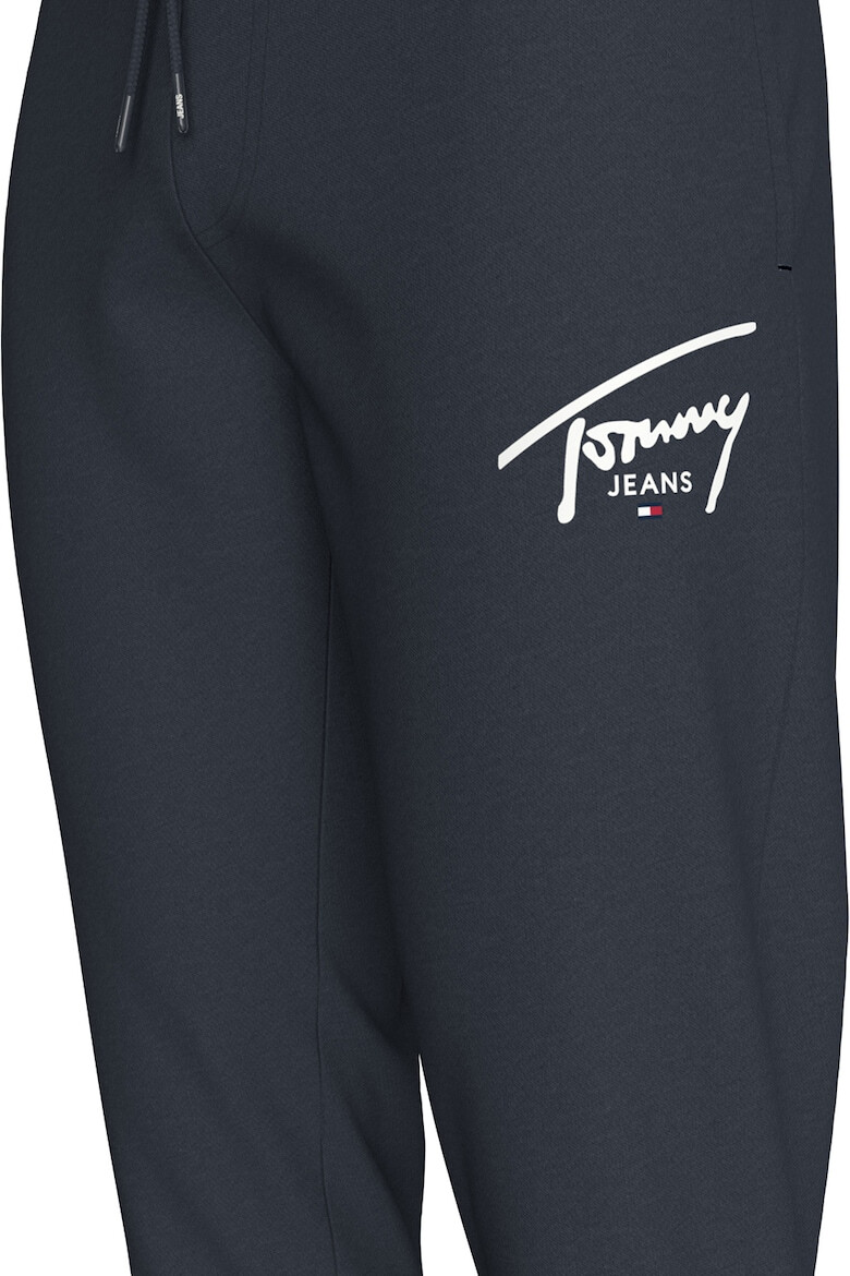 Tommy Jeans Pantaloni de trening cu snur in talie - Pled.ro