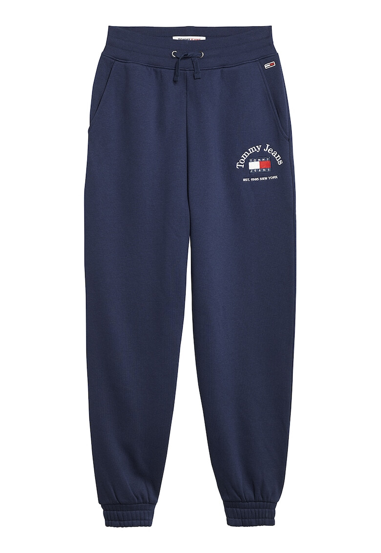 Tommy Jeans Pantaloni sport cu snur si logo brodat - Pled.ro