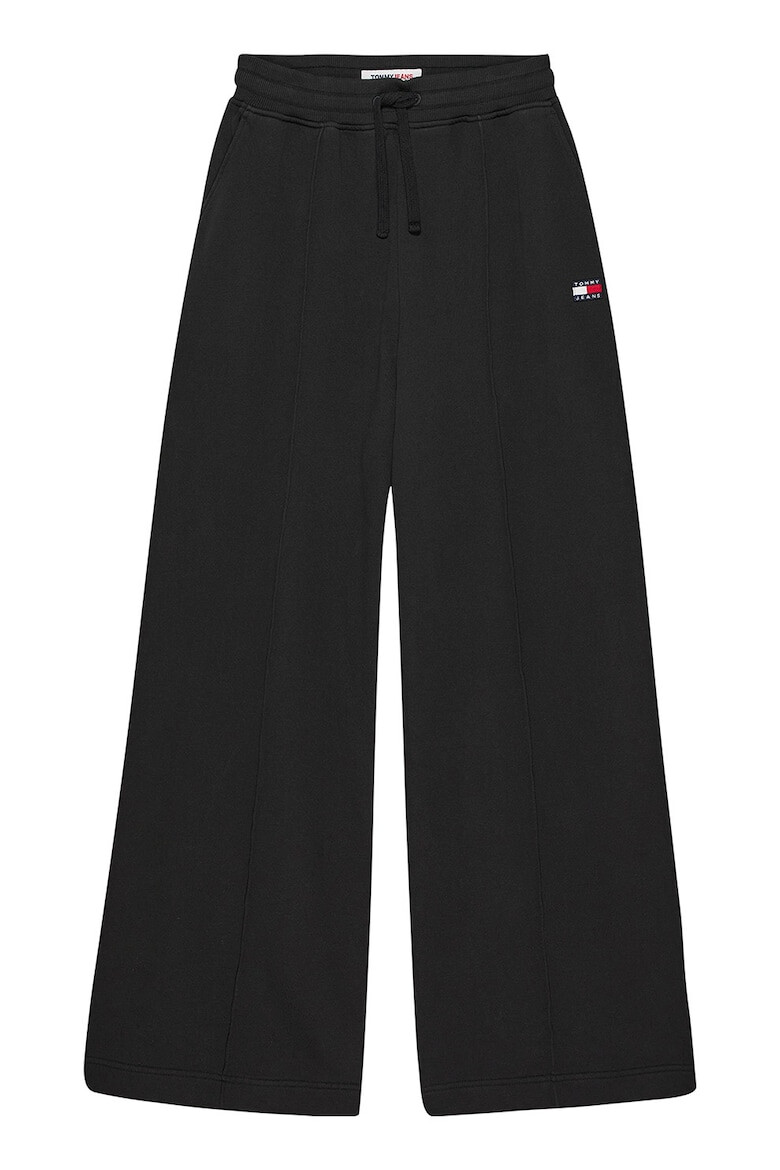 Tommy Jeans Pantaloni sport evazati din amestec de bumbac organic - Pled.ro