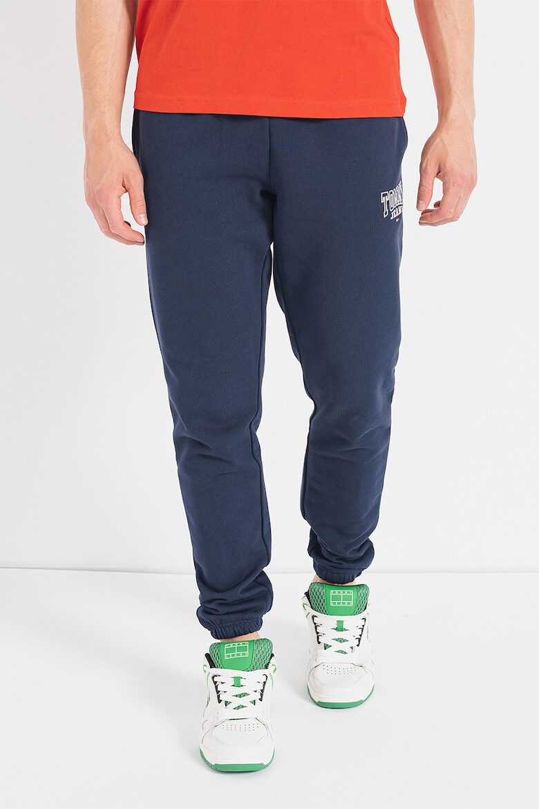 Tommy Jeans Pantaloni sport slim fit cu detaliu logo - Pled.ro