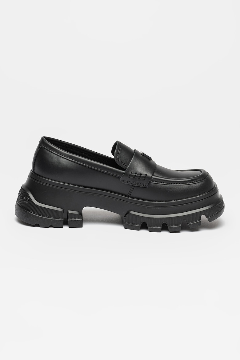 Tommy Jeans Pantofi loafer de piele cu aspect masiv - Pled.ro